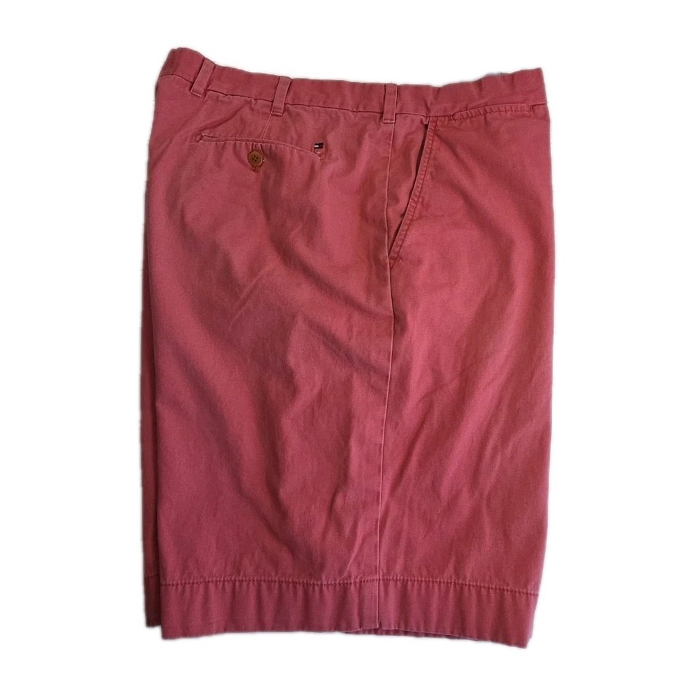 Tommy Hilfiger CLASSIC SHORTS Mens 40 SALMON-PINK Chino Pockets